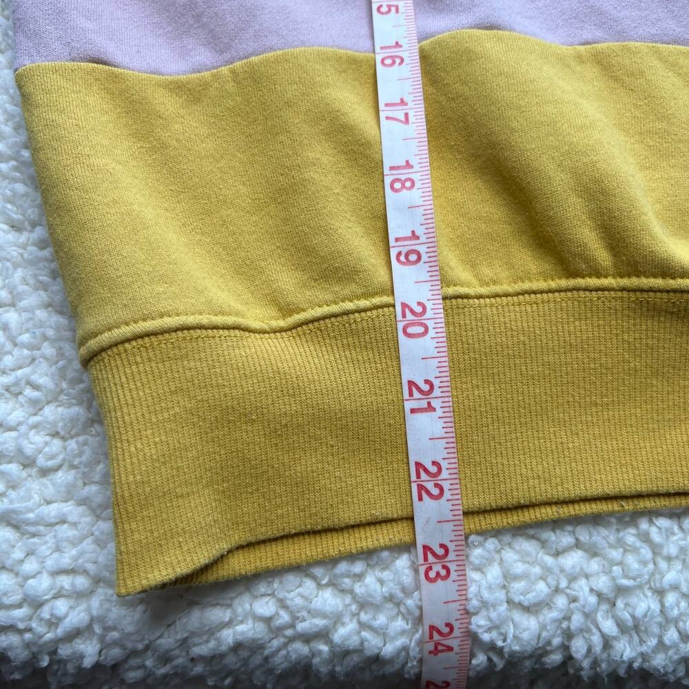 Universal Threads Quarter Zip Beige, Mauve, Gold Color Block Pullover Medium - Picture 6 of 9